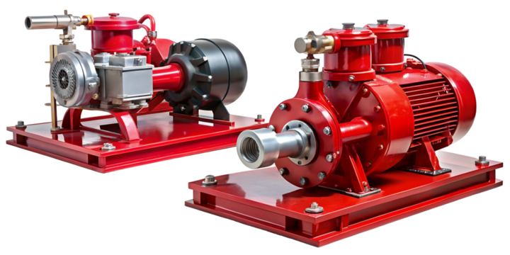 Efficient Hot Water Pump Reliable Solutions for Home Heating and Industrial Applications.AI Generated.