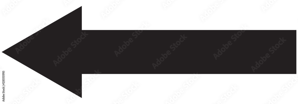 Canvas Prints long arrow icon. vector trendy long arrow icon right in flat style. long arrow icon for web design. 
