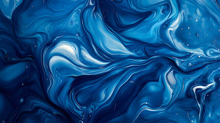 with subtle gradients, creating a smooth and fluid transition from deep blue to light cyan tones 