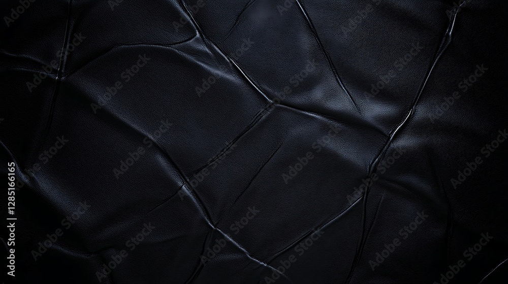 Aufkleber Black textured surface with a subtle sheen and intricate patterns.