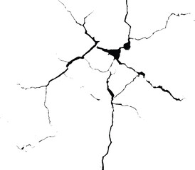 Weathered Concrete Wall Texture - A close up of a weathered concrete wall with cracks and peeling paint. Vector grunge cracked texture background. grunge design crack texture background. 