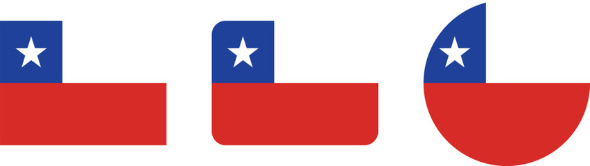 Different Shapes of the Flag of Chile