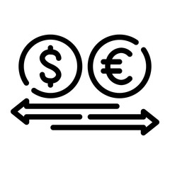 exchange line icon