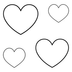 Heart Love Icon for Affection and Romance