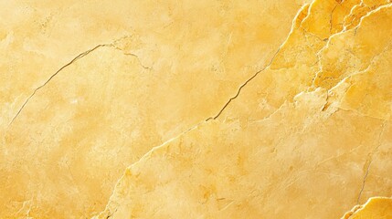 Abstract texture of yellow marble with natural cracks and patterns for use in backgrounds, wallpapers, interior design, and artistic projects