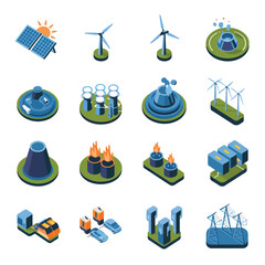 2d vector environment Collection Solar Panel icon Symbolizing clean and renewable solar energy.