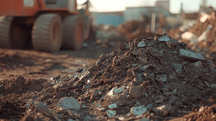 Naklejka premium alloy steel recycling processes highlighting the transformation, sorting, and melting of materials into new steel products symbolizing sustainability and industrial innovation