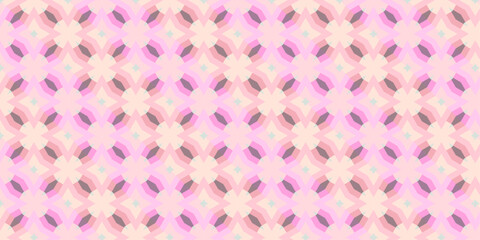 Delicate Pink Symmetry with Ethereal Glow