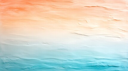 Obraz premium Coastal art studio bright abstract seascape painting for a serene environment