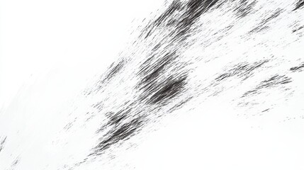 Obraz premium Abstract Black and White Brushstrokes Texture Background