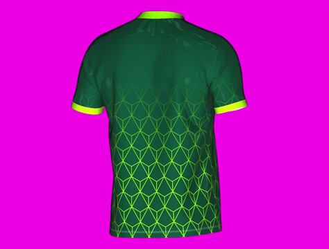 Colorful vector illustration of a t-shirt design with a casual and modern look, perfect for fashion, clothing, and apparel