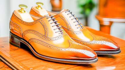 pair of shoes on a white background