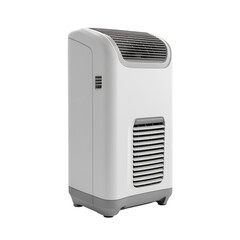A Modern Portable Air Conditioner Isolated on Transparent Background