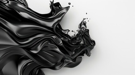 Monochrome black-and-white grainy texture with abstract liquid flow and marble wave effects, wide web headers, banners, and classic retro posters