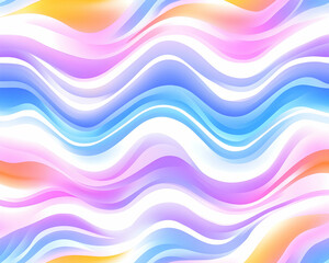 Obraz premium Colorful wavy abstract background design