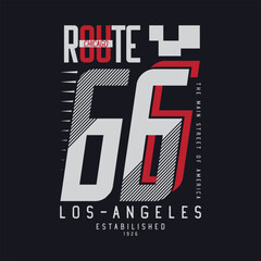route history typography graphic design, awesome cool t shirt design