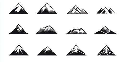 Mountain Icons Collection