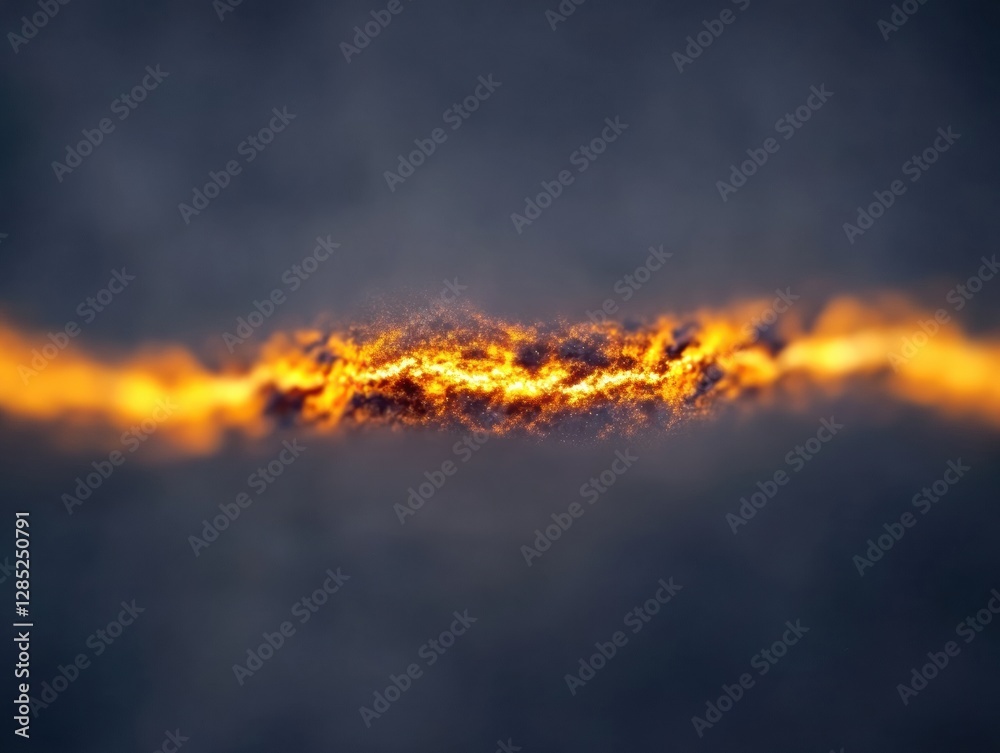 Poster luminous cosmic display intricate spiral details and star-rich sky in vivid gradient - space enthusi