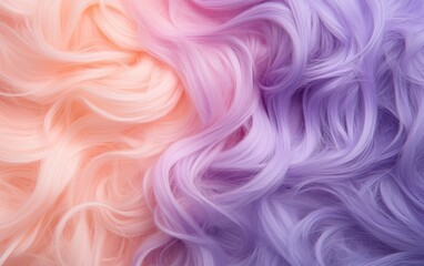 Fototapeta premium Pastel hair color gradient texture