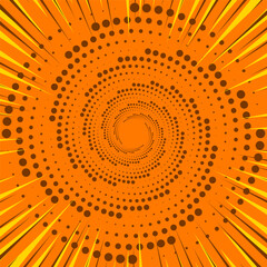 abstract orange background