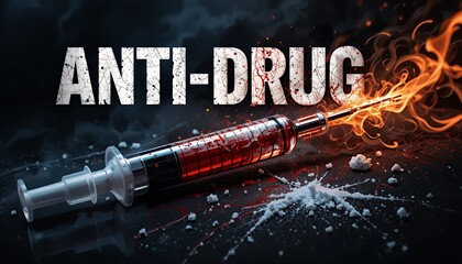 Anti-Drug Awareness Campaign – Powerful Message Against Substance Abuse"