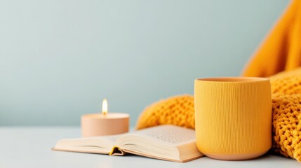 Tranquil Comfort Celebrating National Body Care Day with Cozy Textiles and Aromatic Elements - Fall Rituals for Holistic Wellness and Mindful Living