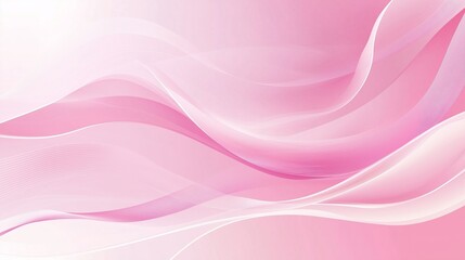 Fototapeta premium abstract pink background with waves