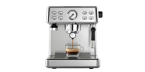 Silver Brew: The Elegance and Precision of Espresso Making
