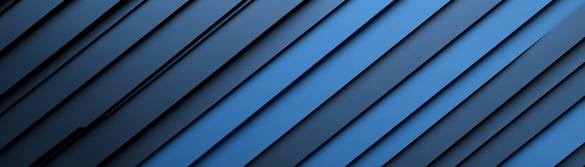Obraz premium soft diagonal pattern of abstract blue and black gradients creates calming visual effect