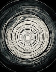Black spiral