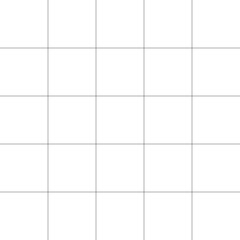 Black grid lines 5x5