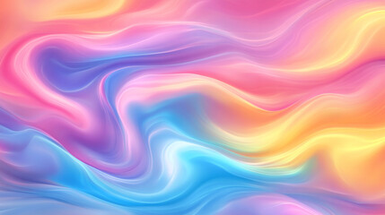 Fototapeta premium A vibrant, futuristic design featuring a glitch effect, symbolizing the blend of technology and chaos, representing the rapid evolution of digital spaces and modern aesthetics