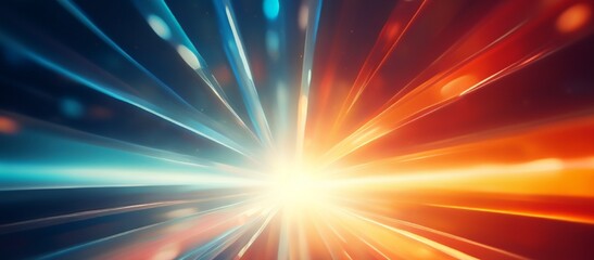 abstract background with rays