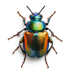 Vibrant Jewel Scarab Beetle