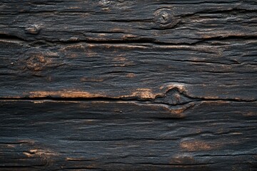 Naklejka premium Rustic dark brown aged wood texture background in natural lighting, 3D rendered surface for interior design mockups and luxury product packaging branding.