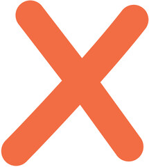 Obraz premium alphabet X doodle 