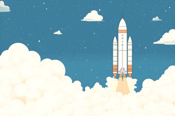 launch a rocket into space