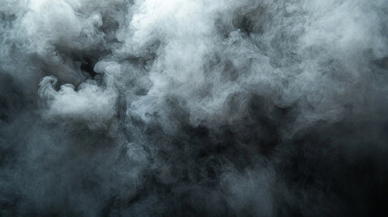 A powerful burst of dramatic gray smoke signifies chaos, change, or transformation, symbolizing a sudden shift or forceful impact in modern settings, evoking a sense of urgency or disruption