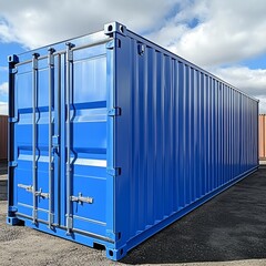 HighQuality Blue 40ft Shipping Container for Sale Storage and Transport