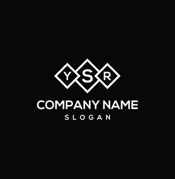 Stylish YSR Lettermark Logo &ndash; Minimalist & Creative

