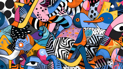 Obraz premium Colorful Abstract Wallpaper for pc