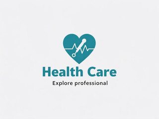 Explore professional with word "Health Care" Logos crafted to symbolize care in the medical field.mental and physical health concept