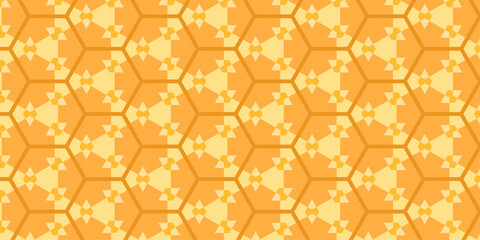 Golden Honeycomb in Geometric Harmony