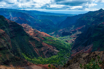 Fototapeta premium Waimea Canyon, Kauai, Hawaii - 
