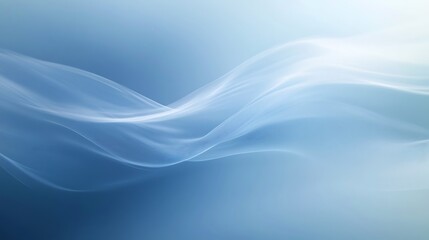 Abstract blue wave background