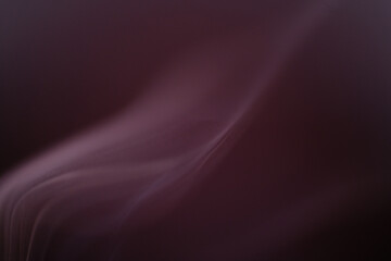 Macro shot of smoke release in the air