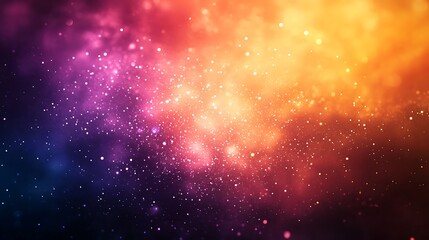 Colorful cosmic nebula, vibrant galaxy background