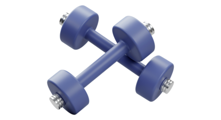 dumbbell isolated on white background
