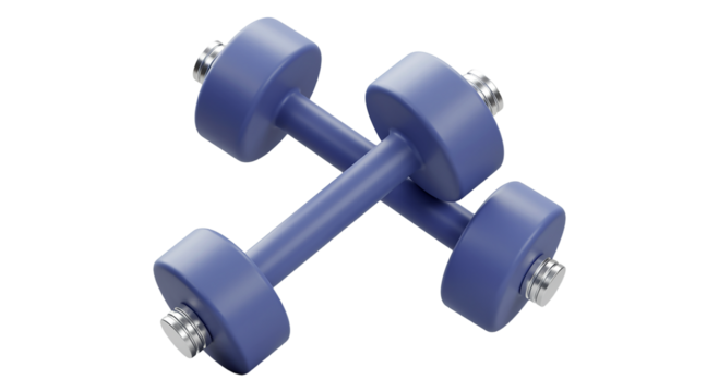dumbbell isolated on white background