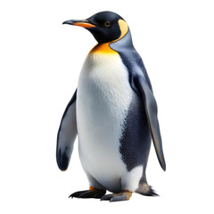 Fototapeta premium Penguin isolated on transparent background